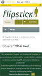 Mobile Screenshot of flipstick.de